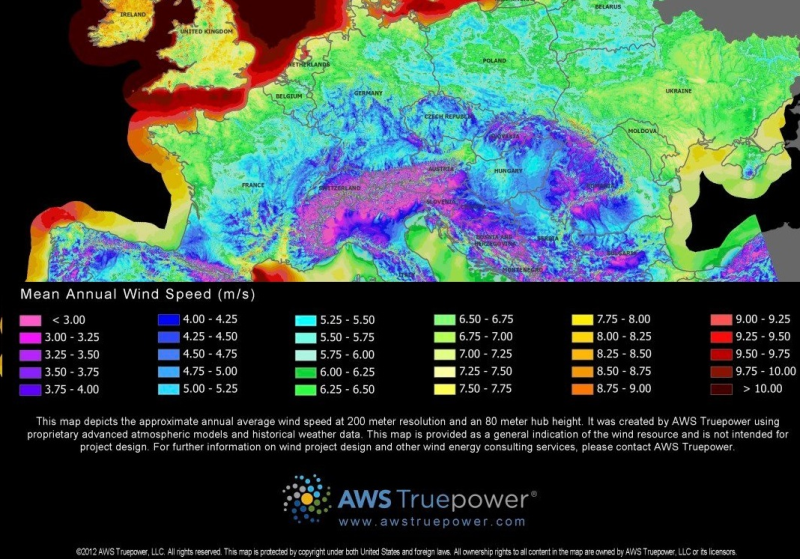 AWS EU széltérkép 